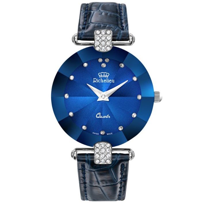 Richelieu - Analoguhr, Fantasy, 36mm, Blau