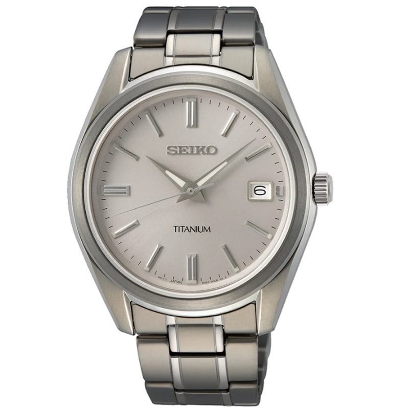 Seiko  SUR369P1 Titanium Klassik Herrenuhr