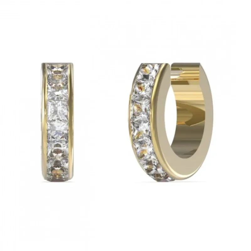 Guess - Ohrringe, Huggie Me, 11mm, Gold