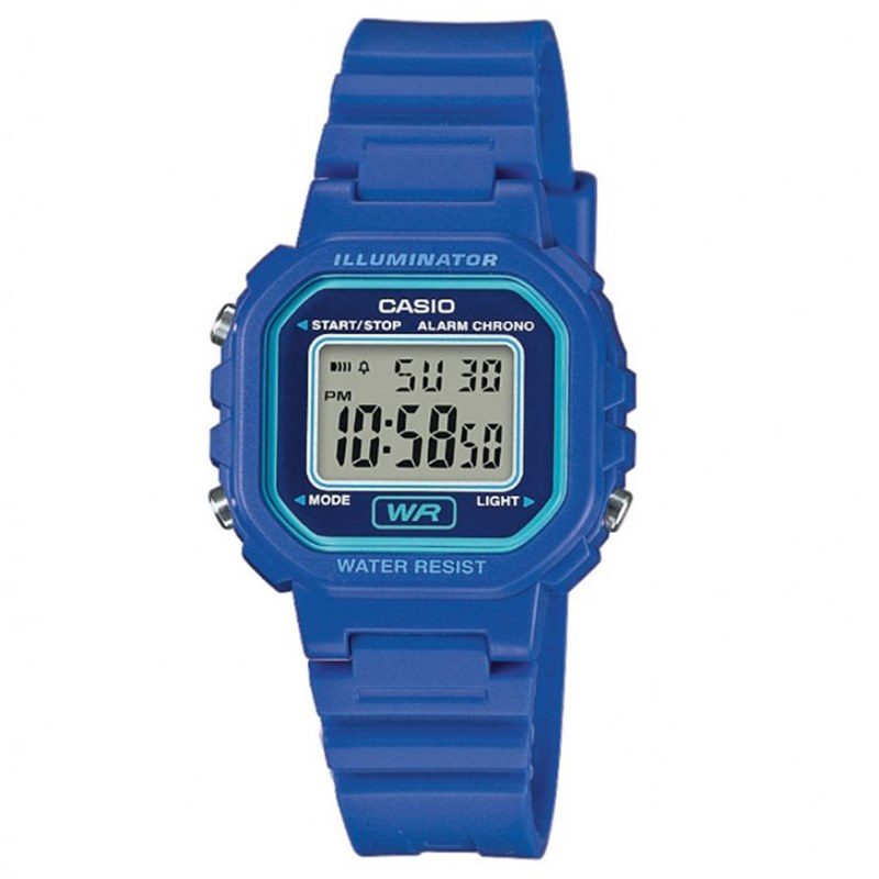 CASIO - Digitaluhr,  Collection Women, 35mm, Blau