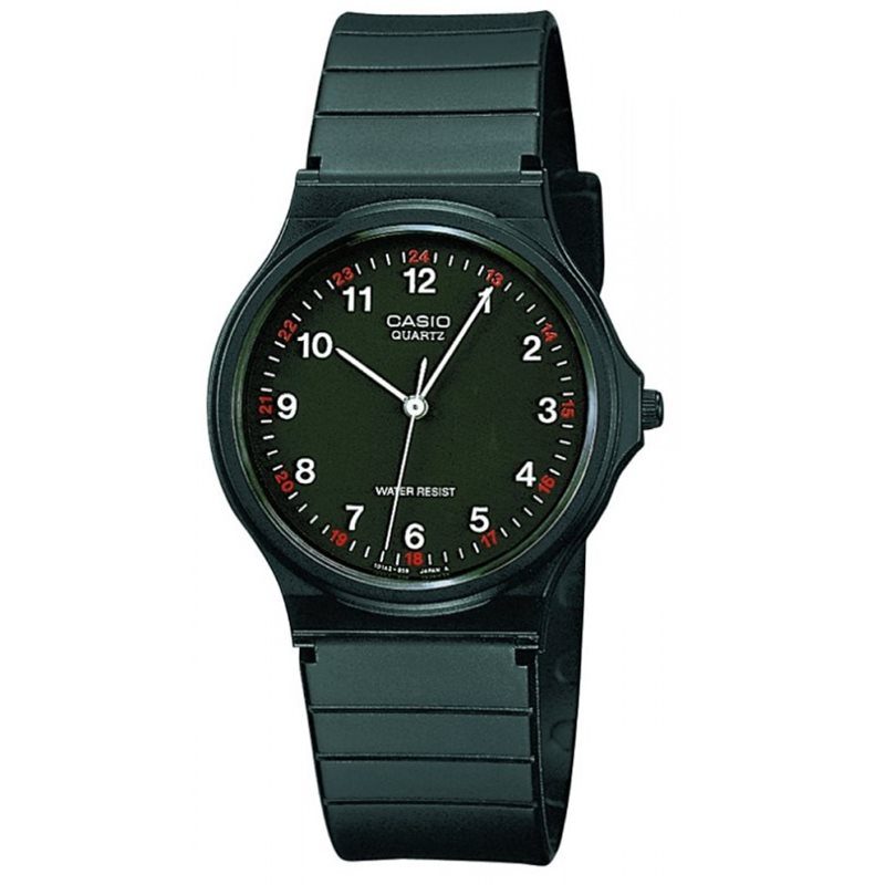 Casio Collection Men Schwarz Schwarz Mq-24-1Blleg