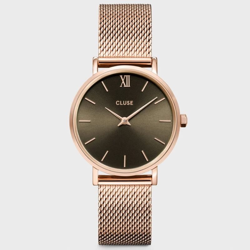 CLUSE - Analoguhr, Minuit, 33mm, Roségold
