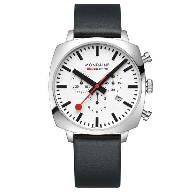 Mondaine - MSL.41410.LBV.SET Cushion Chrono, One Size