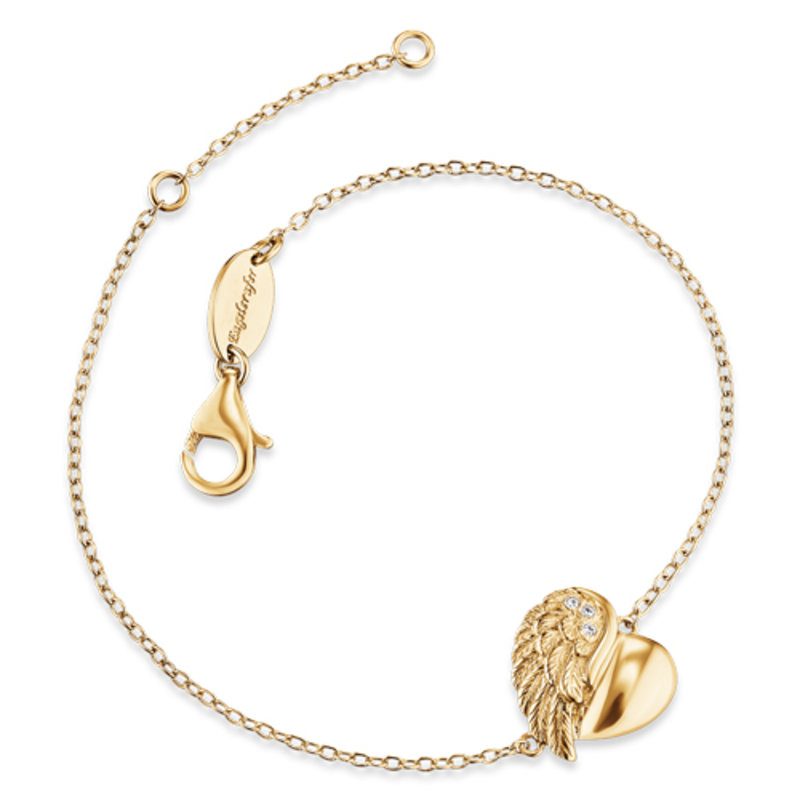 Engelsrufer ERB-LILHEARTWING-G Heart Damen Armband