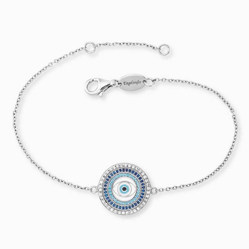 Engelsrufer - Armband, Lucky Eye, 19cm, Silber