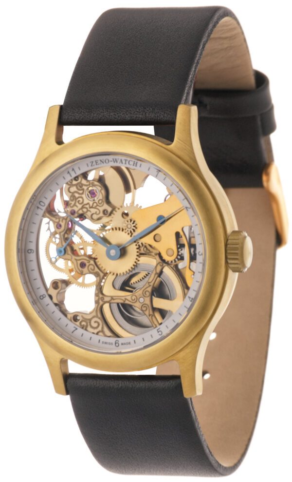 Zeno-Watch Basel Pilot Skeleton Limited Edition 4187-S-Br-9 Herren