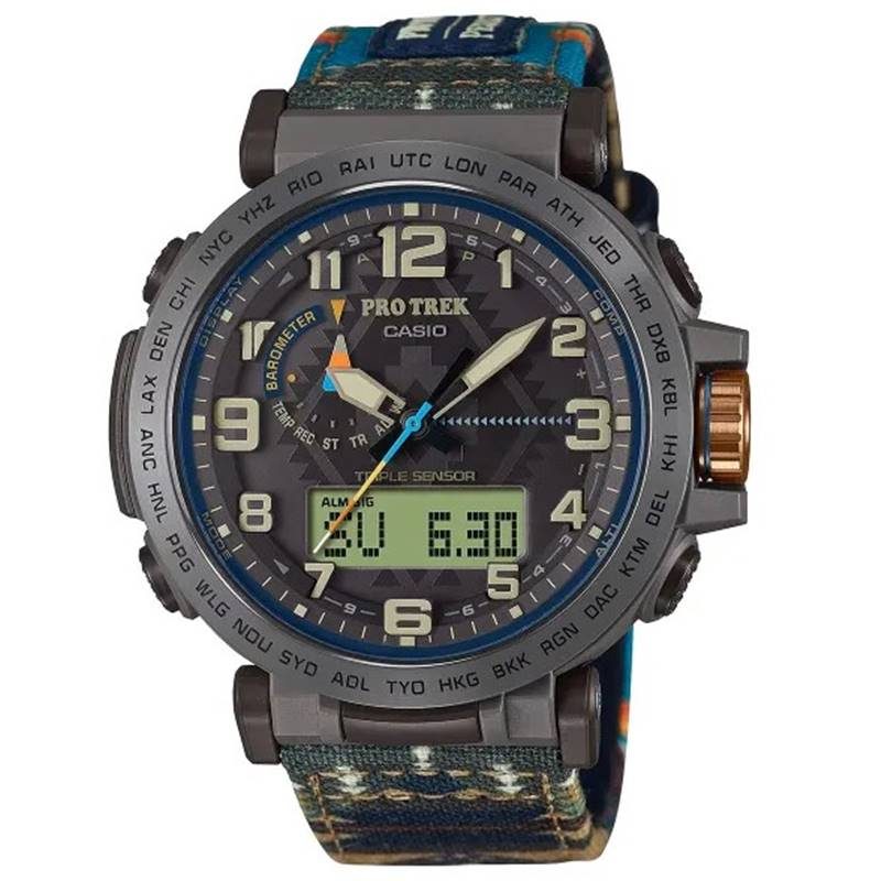 Casio Pro Trek PRG-601PE-5ER Pendleton Collab Limited Edition Herrenuhr