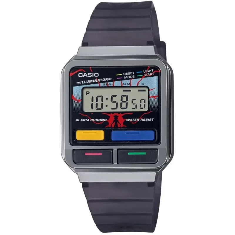 CASIO - Digitaluhr, Vintage Edgy, 40mm, Black