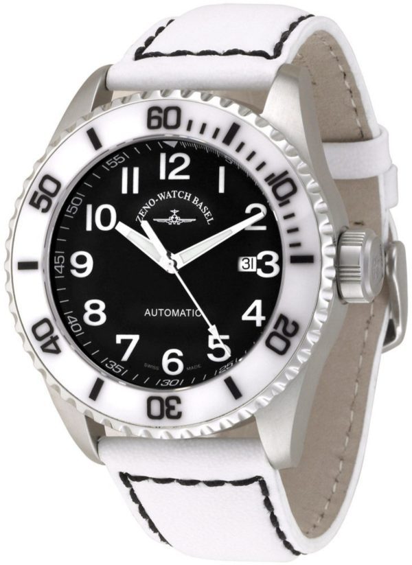Zeno-Watch Basel Automatik Taucheruhr Keramik 6492-a1-2 Herren