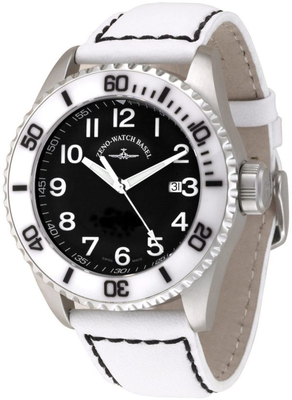 Zeno-Watch Basel Qaurtz Taucheruhr Keramik 6492-515Q-a1-2 Herren