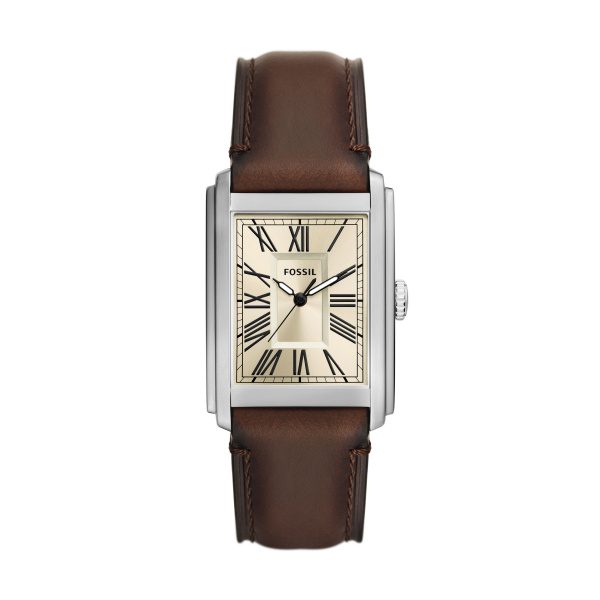 Fossil Herren Carraway UHR aus Edelstahl Silber