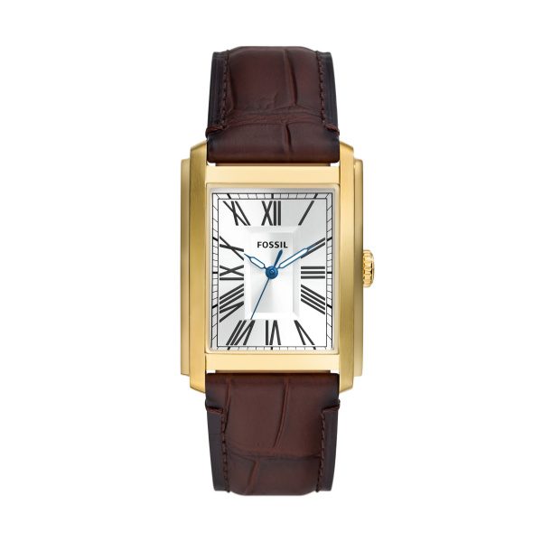 Fossil - Analoguhr, Carraway, 30mm, Braun