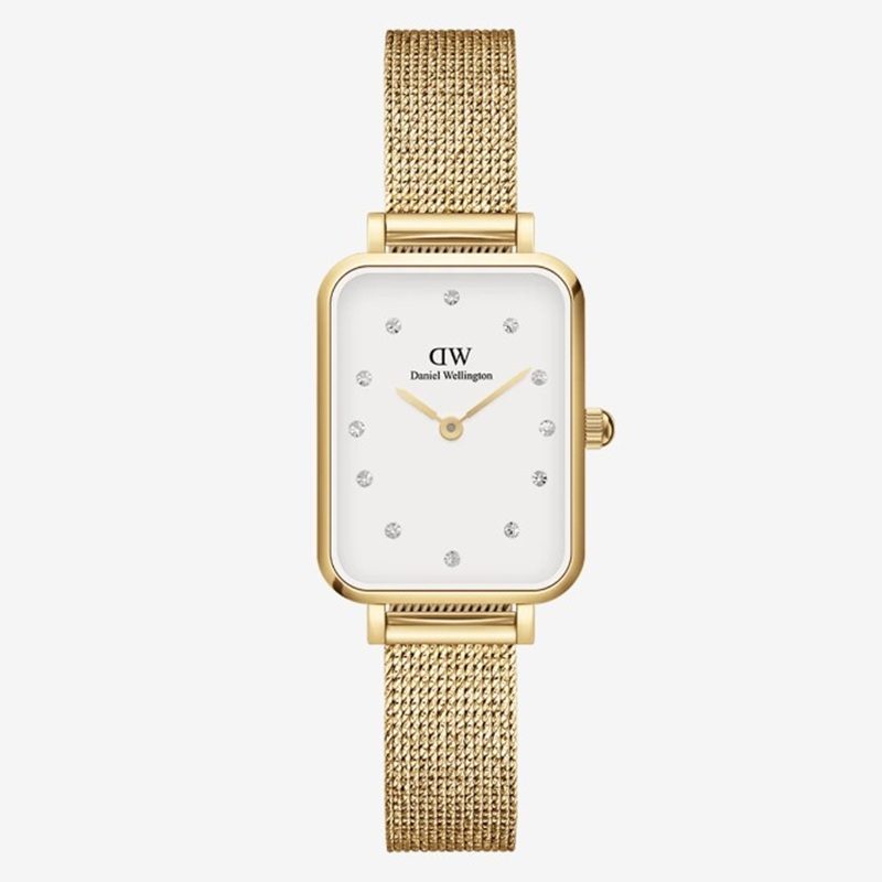 Daniel Wellington DW00100599 Quadro Lumine Evergold Damenuhr