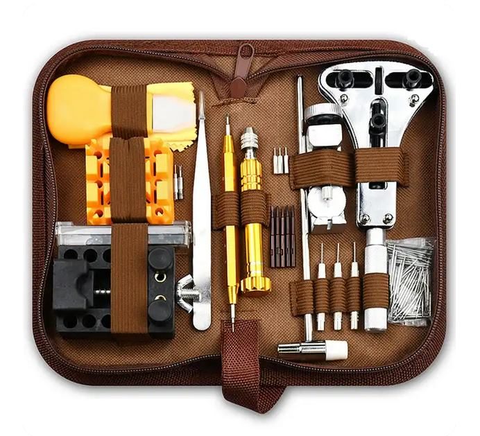 Havetime - 149-teiliges Uhrenreparatur Werkzeugset, Charcoal Black, One Size