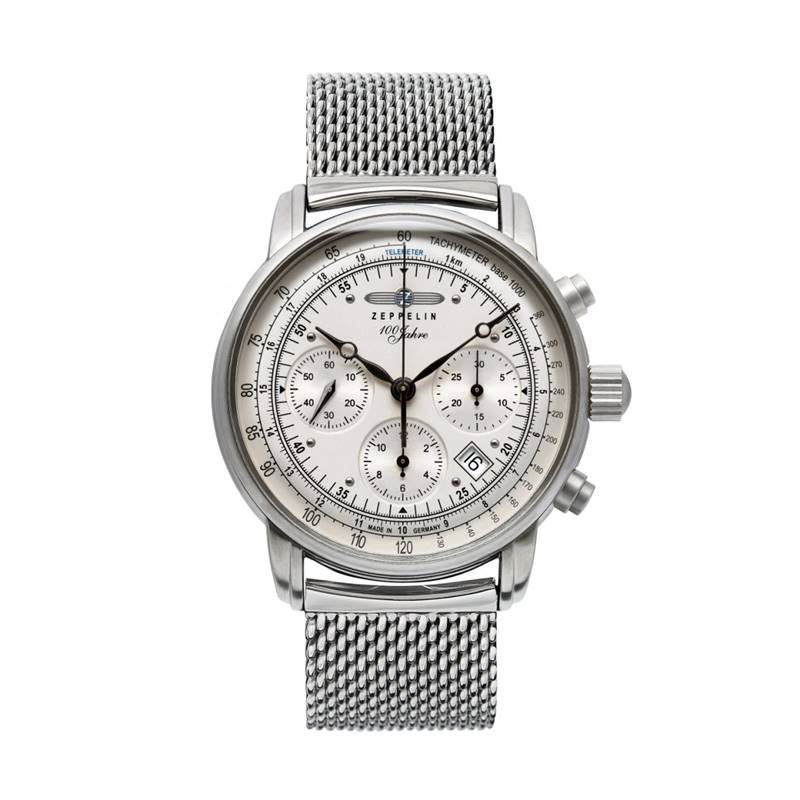 Zeppelin 8618M1 100 Jahre Zeppelin Automatik Chrono Herrenuhr