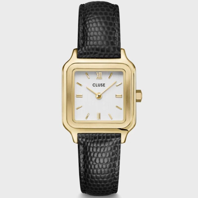 Cluse CW11805 Gracieuse Petite Black Lizard Damenuhr