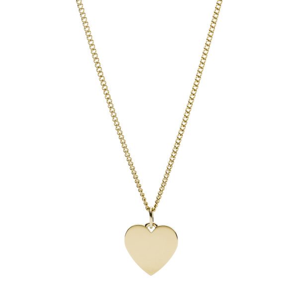 Fossil - Halskette, Drew, 45.5CM, Goldfarben