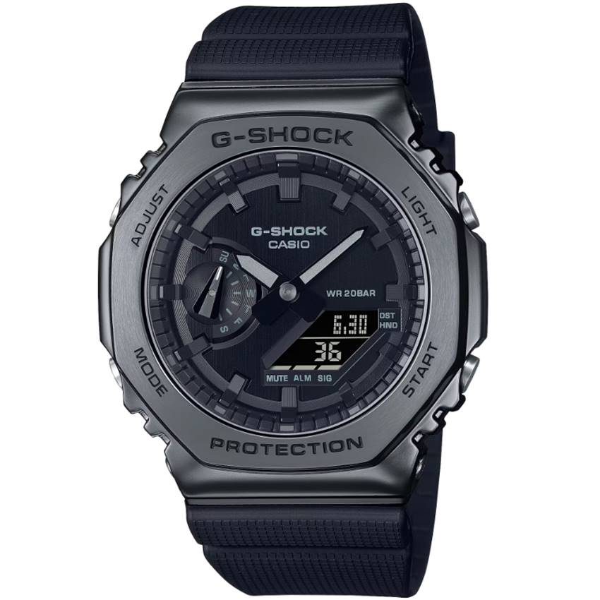Casio G-Shock GM-2100BB-1AER Classic Metal Covered Herrenuhr