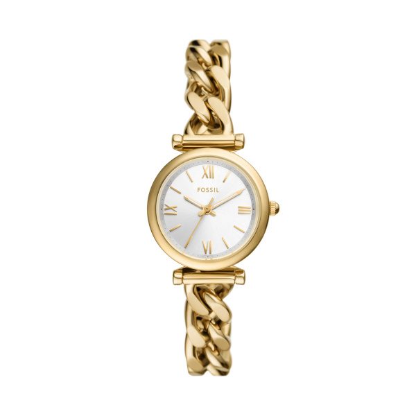 Fossil - Analoguhr, Carlie, 28mm, Gold