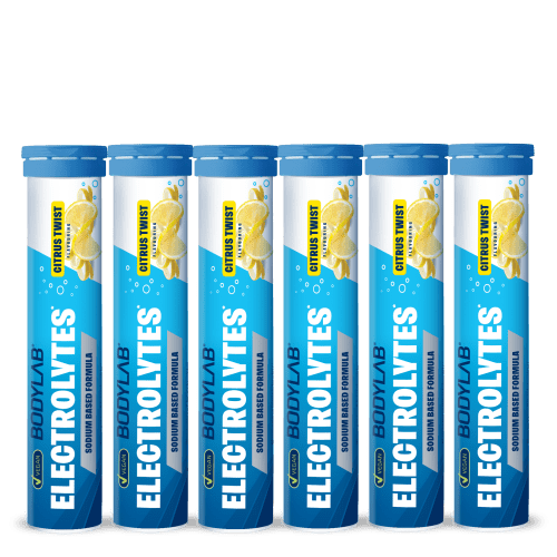 Electrolytes - 6x 20 Brausetabletten - Lemon Flavouring