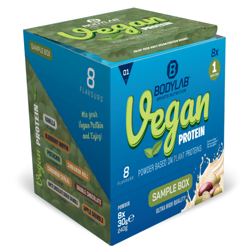 Vegan Protein Probierbox 1 (8 Proben je 30g)