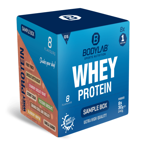 Whey Protein Probierbox 5 (8 Proben je 30g)