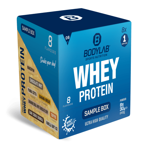 Whey Protein Probierbox 6 (8 Proben je 30g)