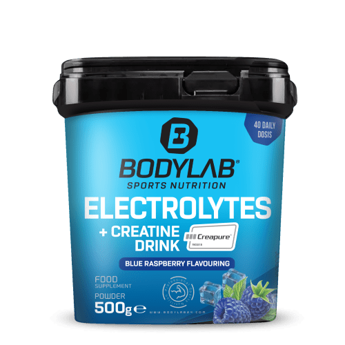 Electrolytes + Creatine Drink - 500g - Blue Raspberry Flavouring