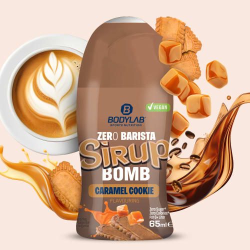 Zero Barista Sirup Bomb - 65ml - Barista Caramel Cookie