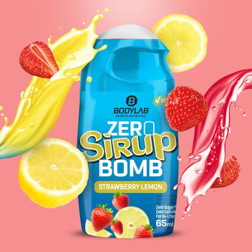 ZERO Sirup BOMB - 65ml - Strawberry Lemon