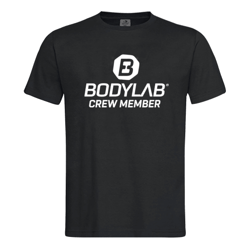 Bodylab24 T-Shirt schwarz - CREW MEMBER - M
