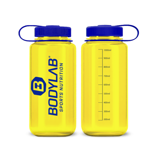 Water Bottle - 1000ml - yellow/blue