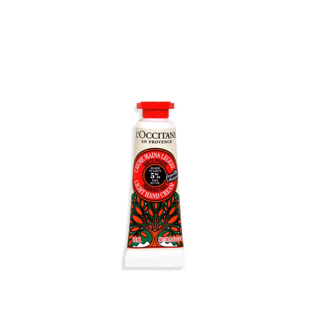 Crème Mains Légère Karité Poudré 10ml - L'Occitane en Provence