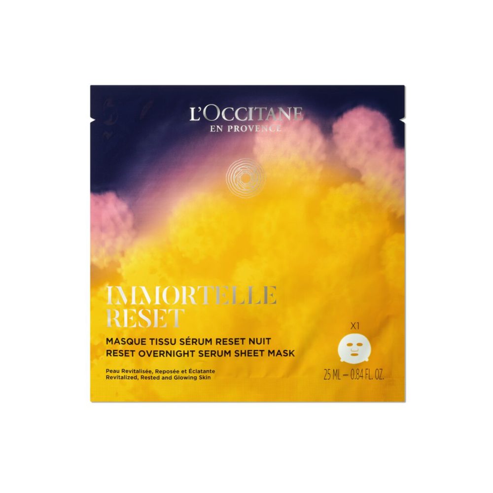 Masque tissu sérum Reset Nuit - 25 - L'Occitane en Provence
