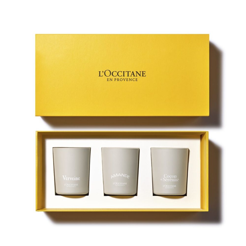 Coffret Découverte Bougies - 3 - L'Occitane en Provence