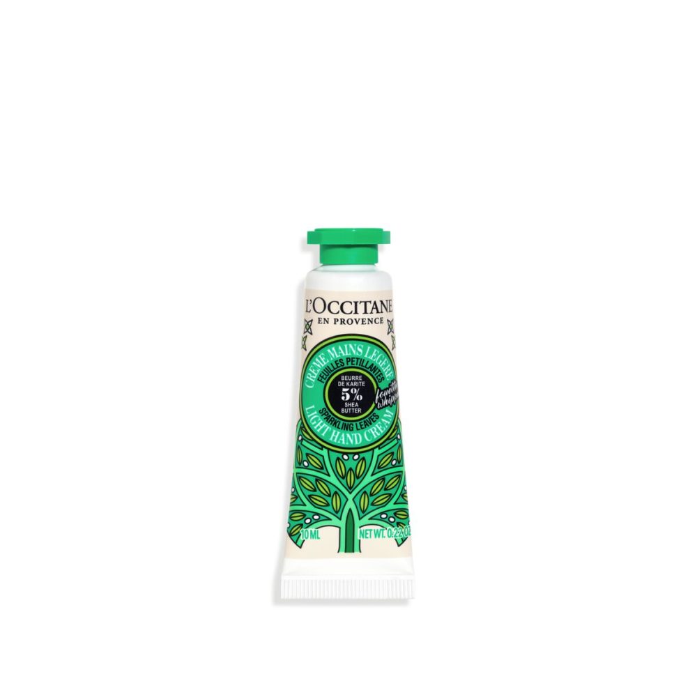 Crème Mains Karité Feuilles Pétillantes 10ml - L'Occitane en Provence