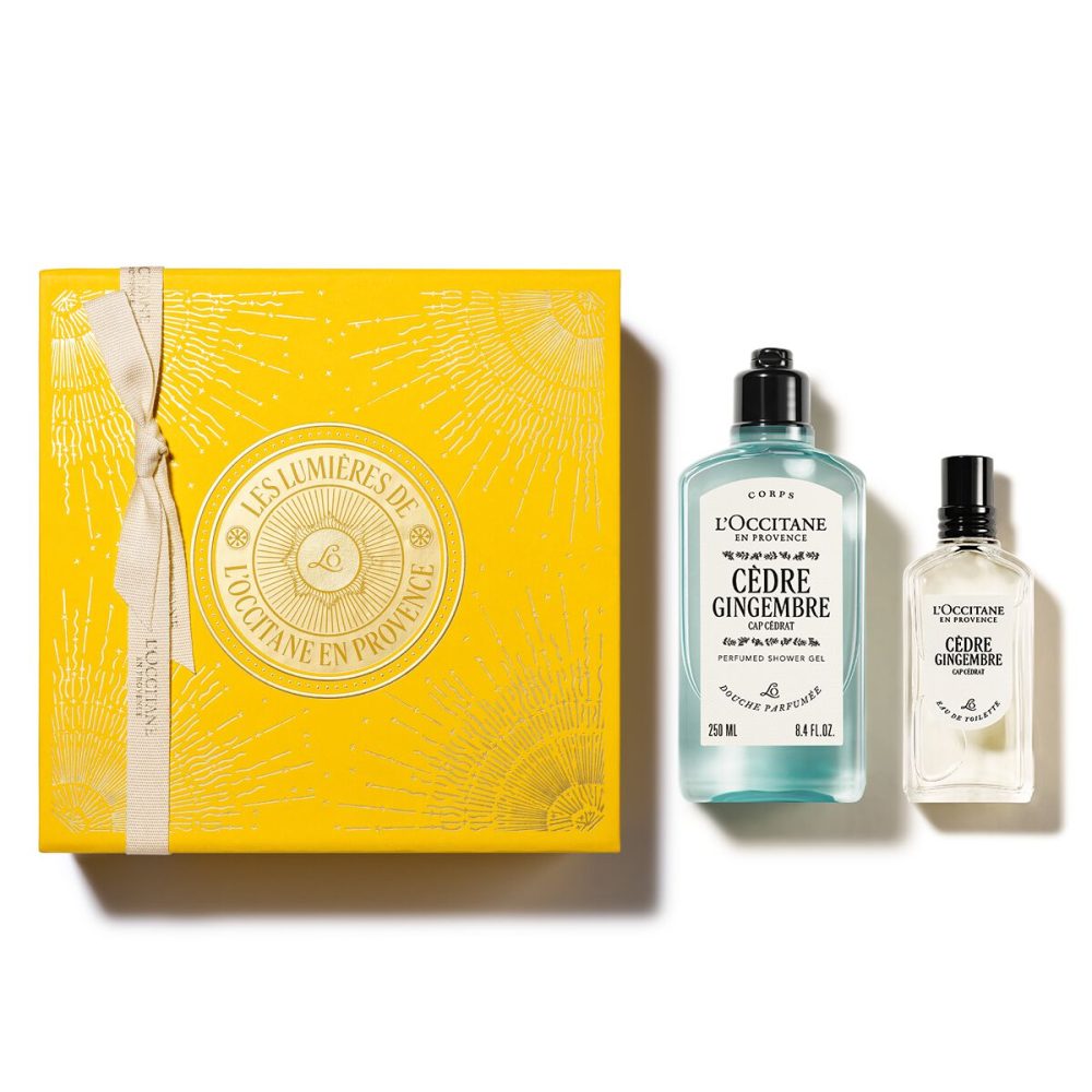 Coffret Parfum Cèdre Gingembre - L'Occitane en Provence