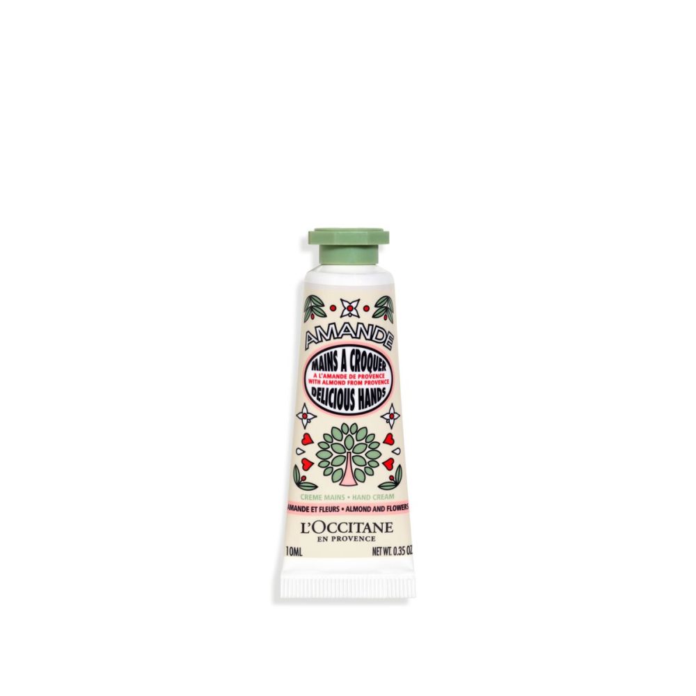 Crème Mains à croquer Amande et Fleurs 10ml - L'Occitane en Provence