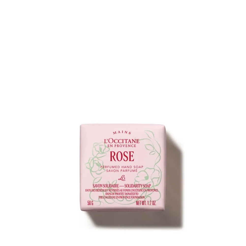 Savon Solidaire Parfumé Rose - 50 - L'Occitane en Provence