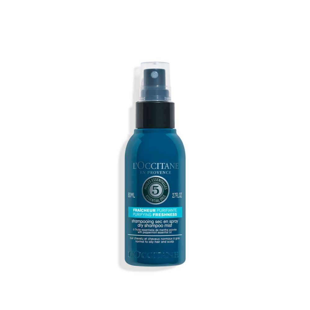Shampooing Sec en Spray Fraîcheur Purifiante - 80 - L'Occitane en Provence