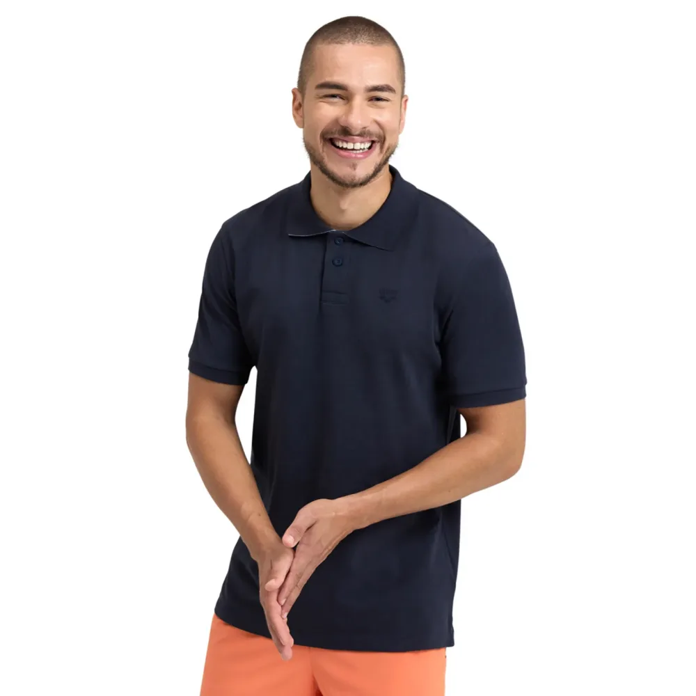 M Poloshirt Solid Cotton Piquet