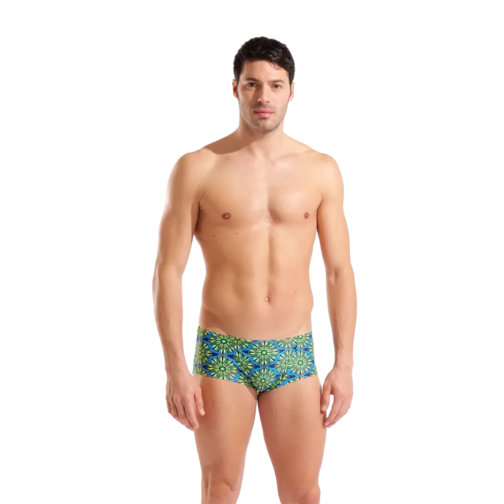 Arena M Arena Floral Swim Low Waist Short Swim Low Waist Short Herren, , Grösse: D 4