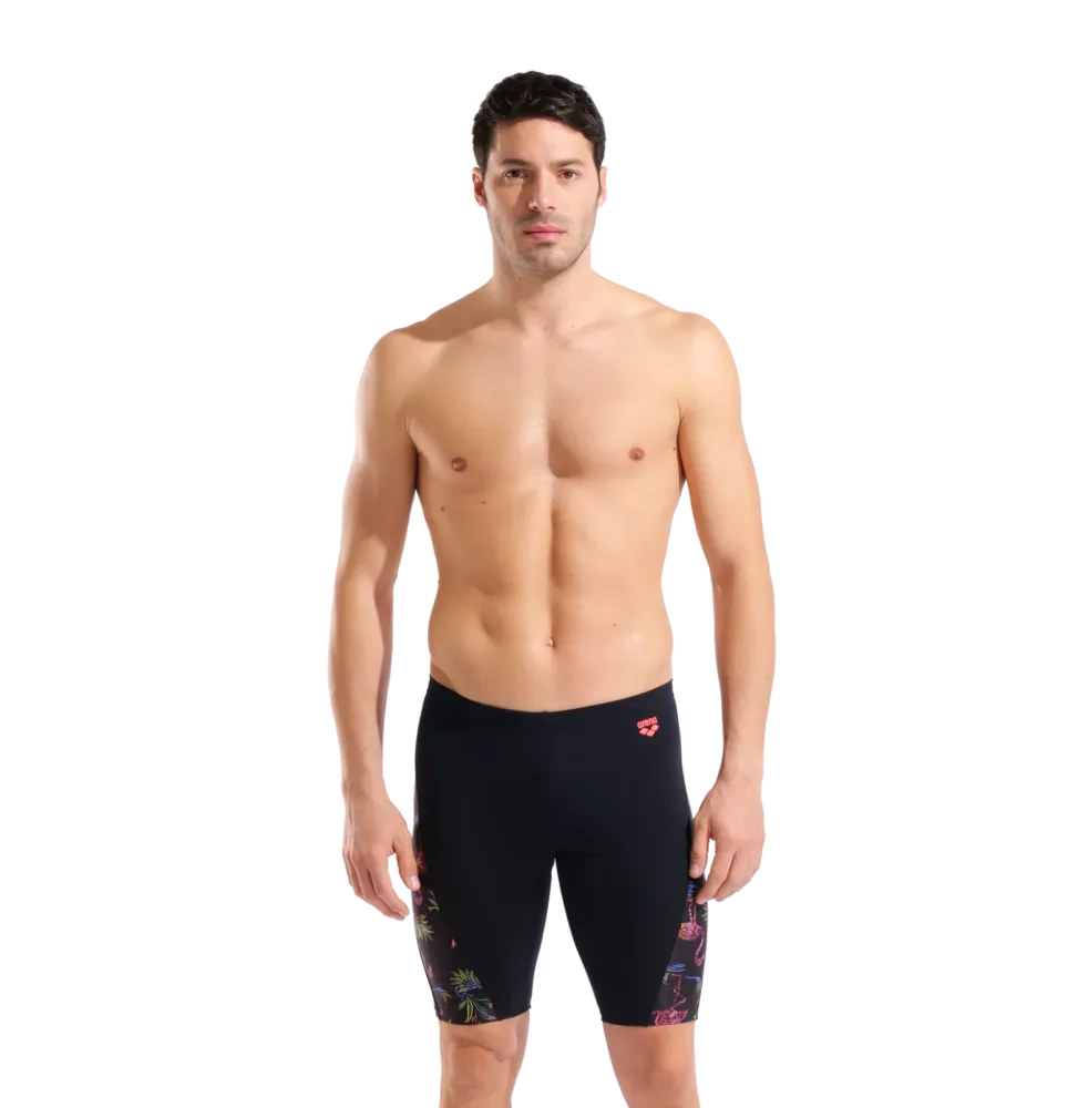 Arena M Arena Flamingo Swim Jammer Herren, schwarz, Grösse: D 3