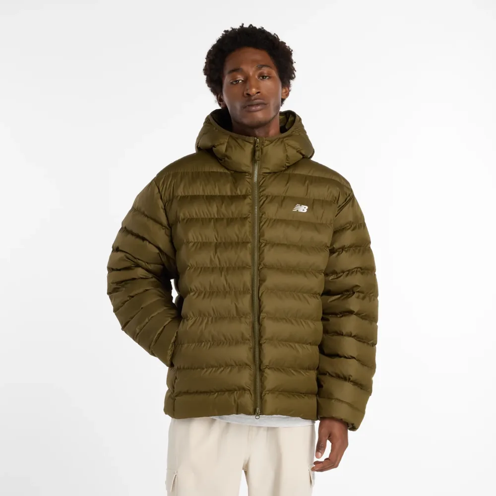New balance Hooded Puffer Jacket-XL XL