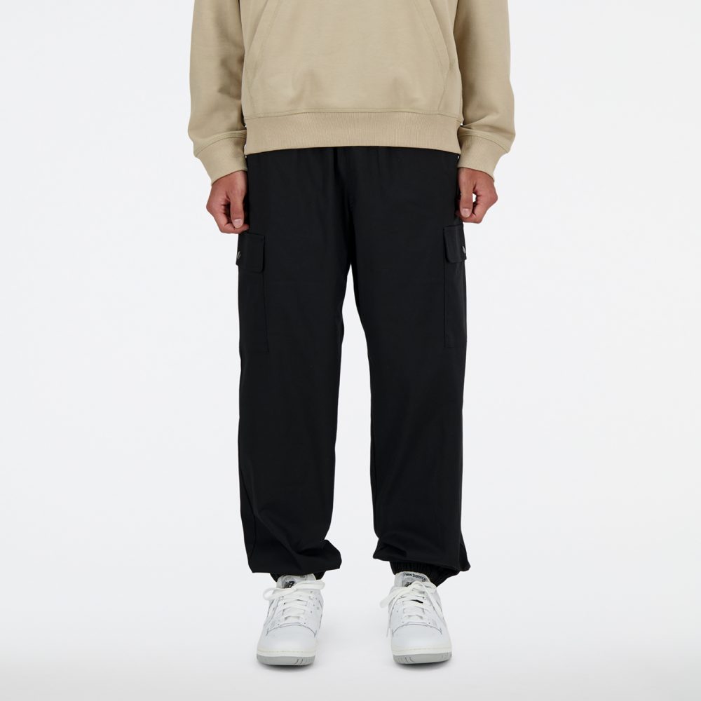 New Balance New Balance Twill Cargo Jogger Herren, schwarz, Grösse: S Regular Fit Herren, schwarz, Grösse: S