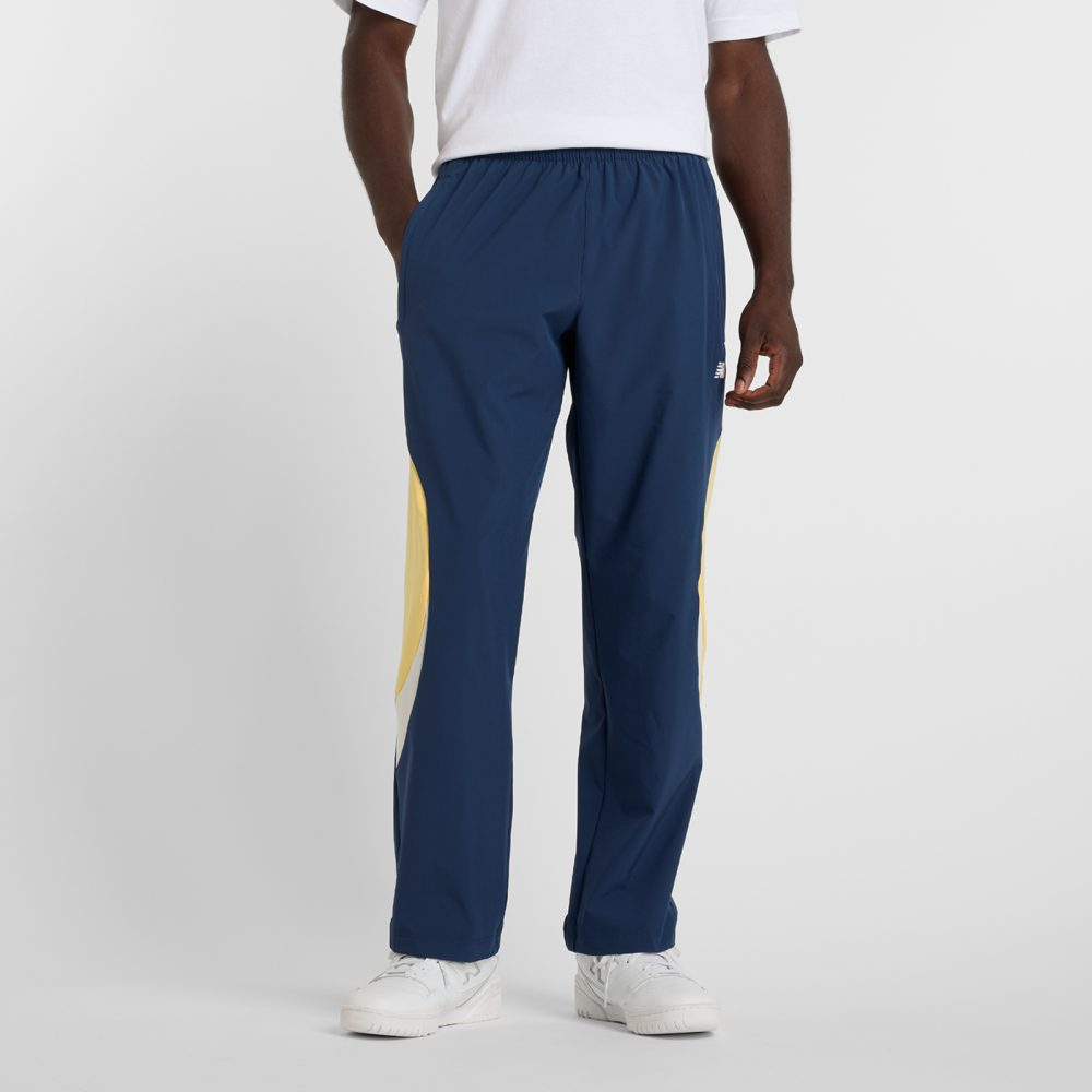 New Balance New Balance Woven Track Pant Herren, blau, Grösse: XS Relaxed Fit Herren, blau, Grösse: XS
