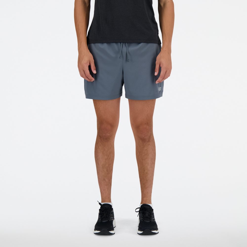 New Balance New Balance Sports Essentials Short 5 Inch Brief Herren, grau, Grösse: L Regular Fit Herren, grau, Grösse: L