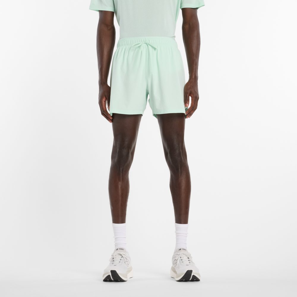 New Balance New Balance RC Seamless Short 5 Inch Herren, grün, Grösse: L Regular Fit Herren, grün, Grösse: L