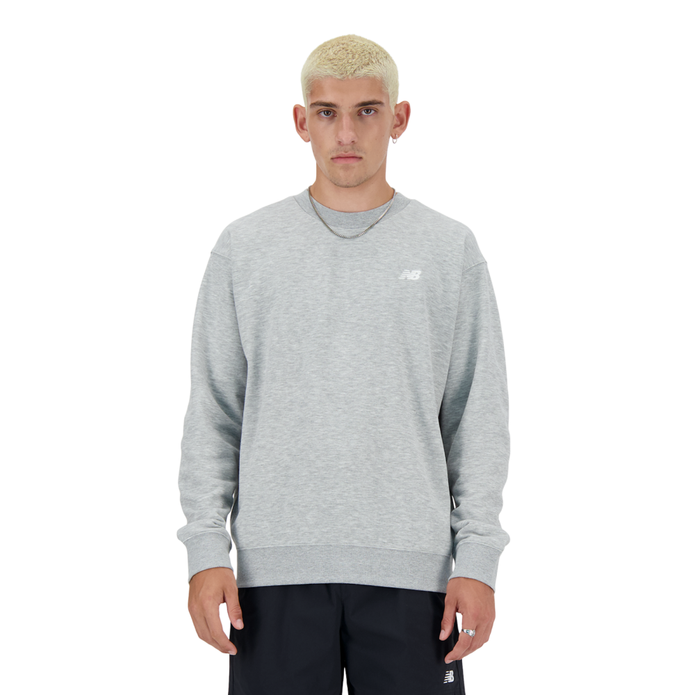 New Balance New Balance Sport Essentials Small Logo French Terry Crew Herren, grau, Grösse: XXL Relaxed Fit Herren, grau, Grösse: XXL