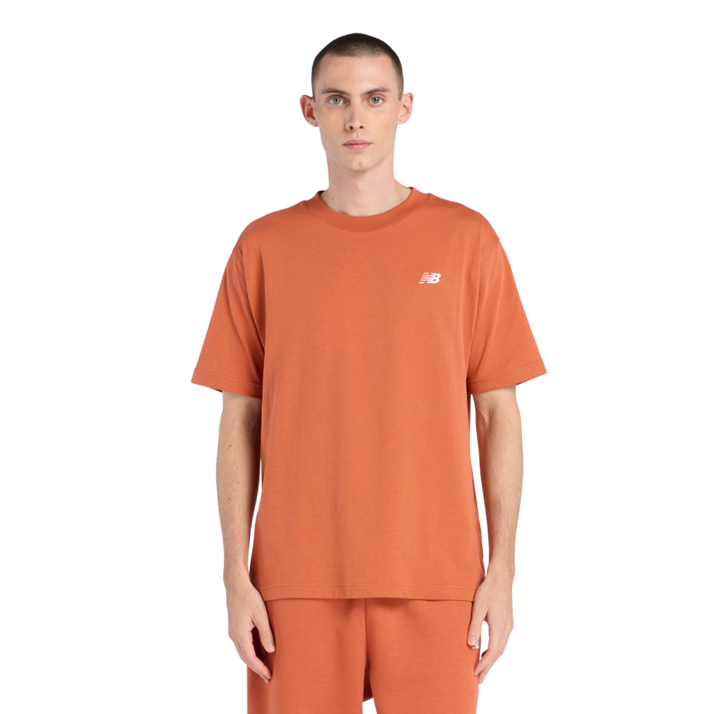 New Balance New Balance Sport Essentials Small Logo T-Shirt Herren, rot, Grösse: XL Relaxed Fit Herren, rot, Grösse: XL